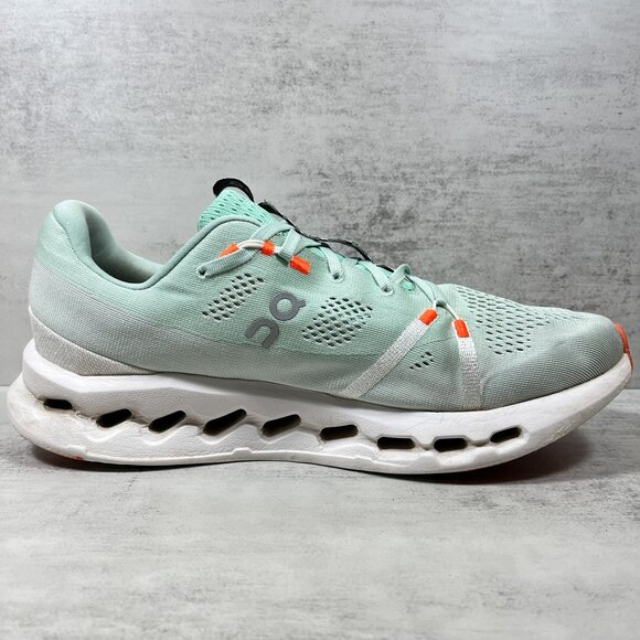 On Cloud Cloudsurfer Running Shoes - Men's Size 11.5 - Green - Picture 2 of 10